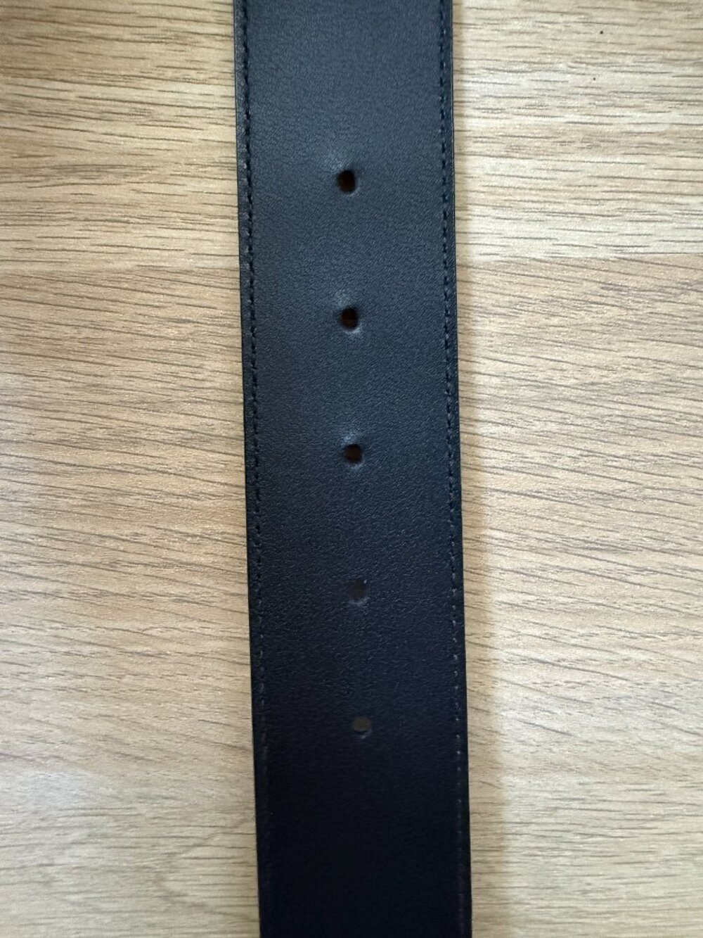 Black Leather Gucci Belt - Wide - Picture 5 of 6